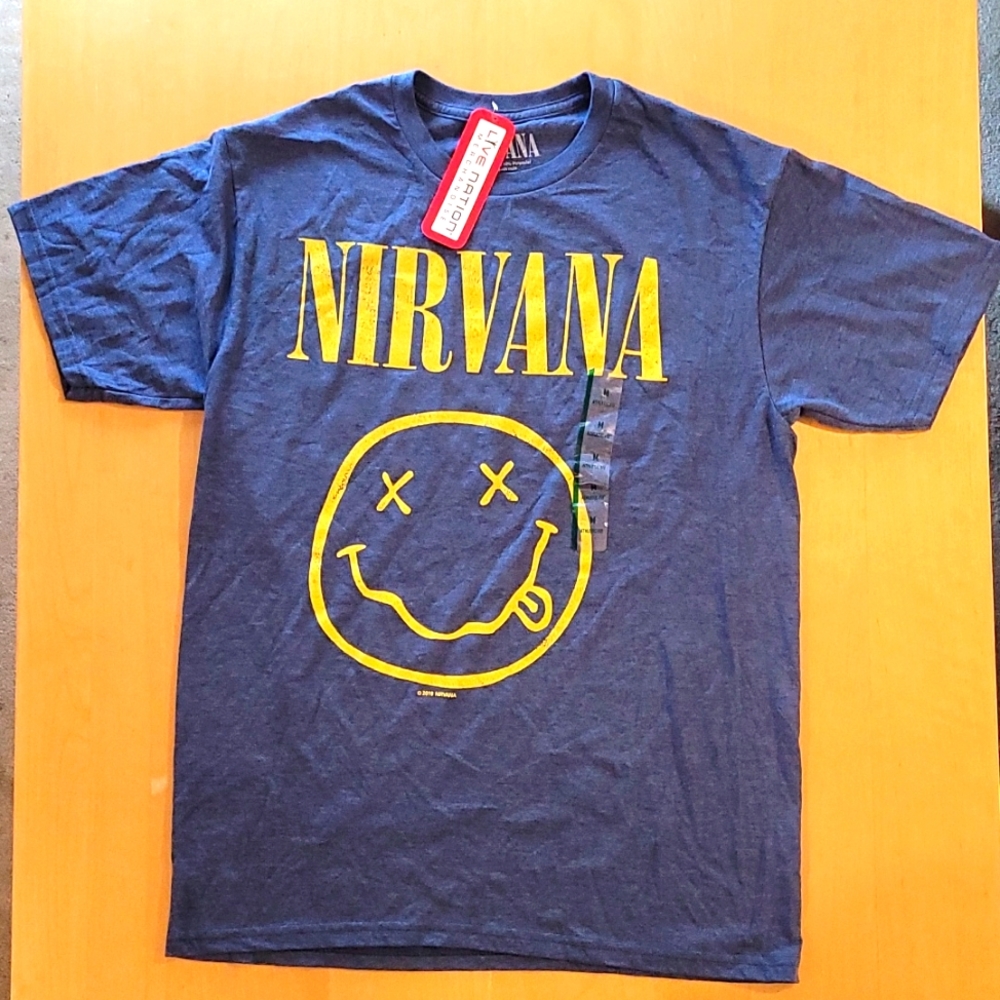 Nirvana Live nation tshirt